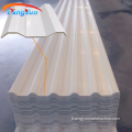 feuille de toit en plastique de mur creux en PVC ignifuge